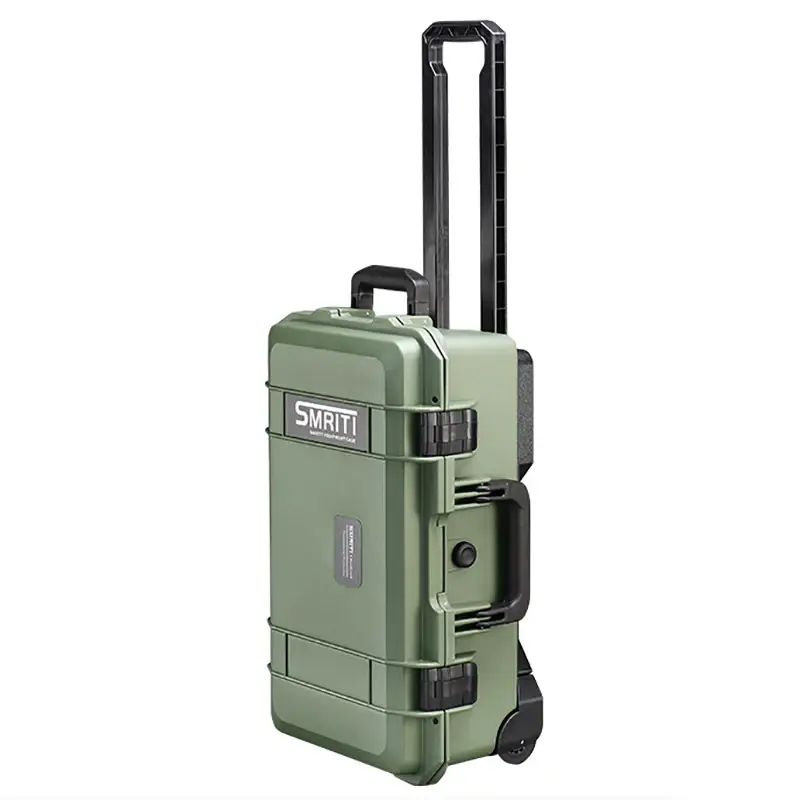 Thumbnail: Safety Protector Hardware Organizer Tool Case Portable Box with Wheels Impact Re