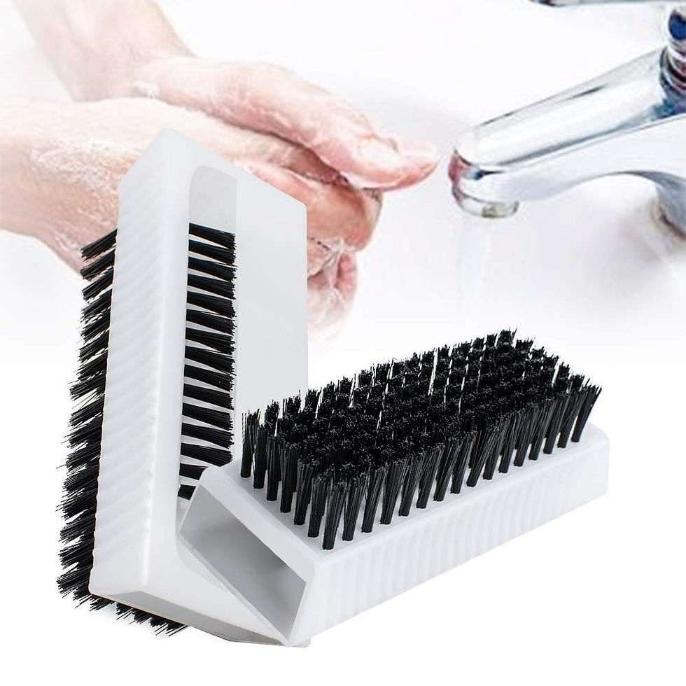 Thumbnail: Cleaning Brush Non-Disposable Double-Sided Nail Brushes Surgical Scrub Brushes S