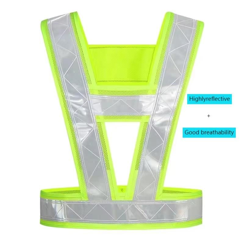Thumbnail: Adult Universal  Safety Vests  Strap Security Traffic Warning Vest t Working Run