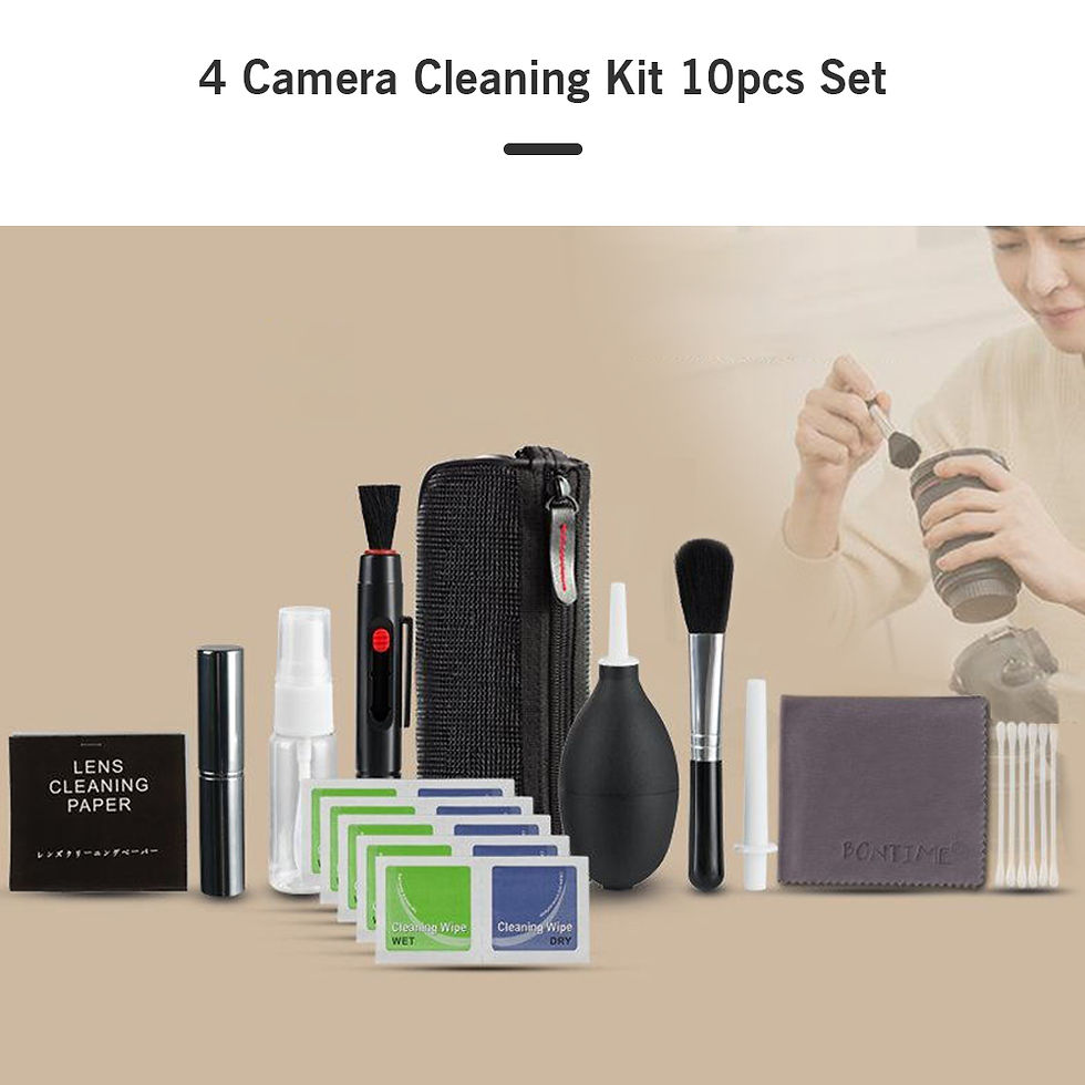 Thumbnail: Professional Camera Cleaning Kit Lens Cleaning Kit w Air Blower Cleaning Pen Cle