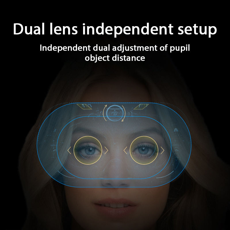 Thumbnail: Shinecon VR Glasses 3D Headset Virtual Reality Device Helmet Goggles Lenses Mobi