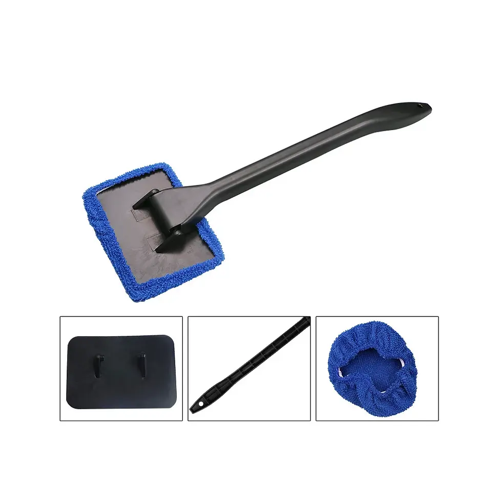 Thumbnail: Car Windshield Wiper Defogging Cleaning Brush Car Front Window Wiper Tool Cleani