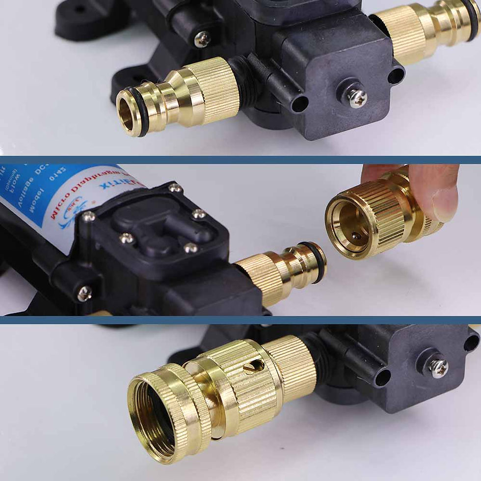 Thumbnail: 45/60/80/100W Self-priming Pump 110-240V Power Supply 16mm Quick Joint Water Pre