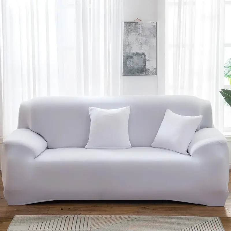 Thumbnail: 2 Seater Silk Cool Sofa Cover for Living Room Corner Couch Cover