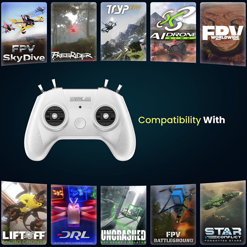Thumbnail: Drone Training Simulator Remote Control Handle FPV Drone 8CH Flight Simulator Co