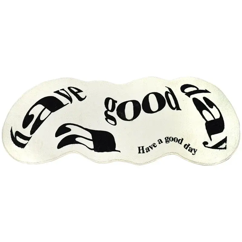 Thumbnail: Shaggy Area Rug Non Slip Thickened Carpet Absorbent Soft Floor Mat for Bedroom L