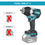 Thumbnail: Makita DTW700 18V Cordless Impact Wrench Brushless Motor 700 Nm Variable Speed E