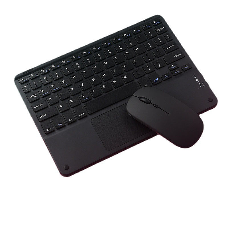 Thumbnail: Rechargeable Touchpad Keyboard 10 inch Wireless Portable Keypads for iPad Tablet