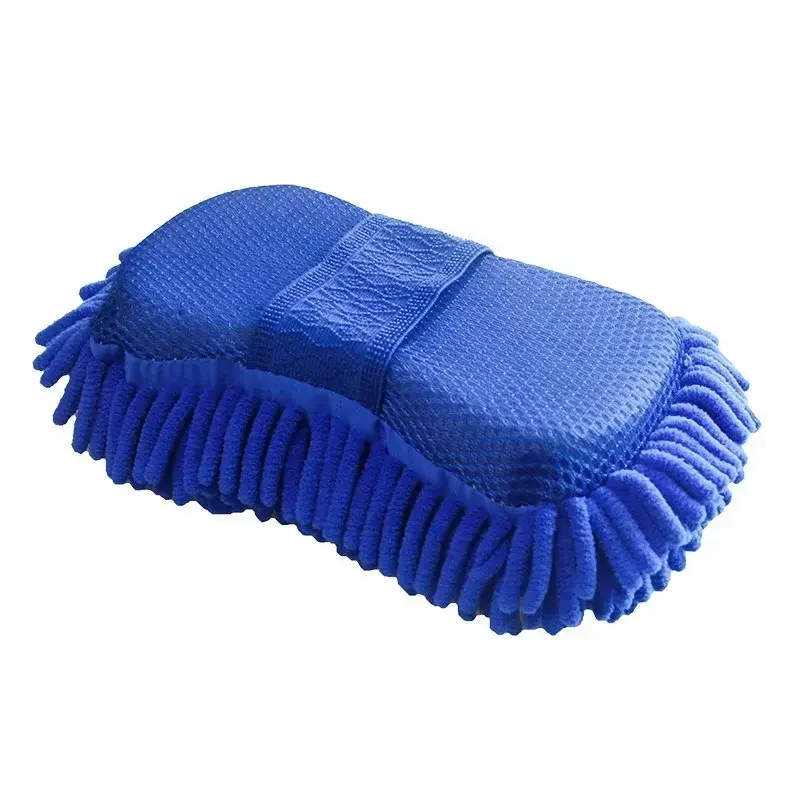 Thumbnail: Car Cleaning Brush Cleaner Tools Microfiber Car Washer Sponge Cleaning Washing T