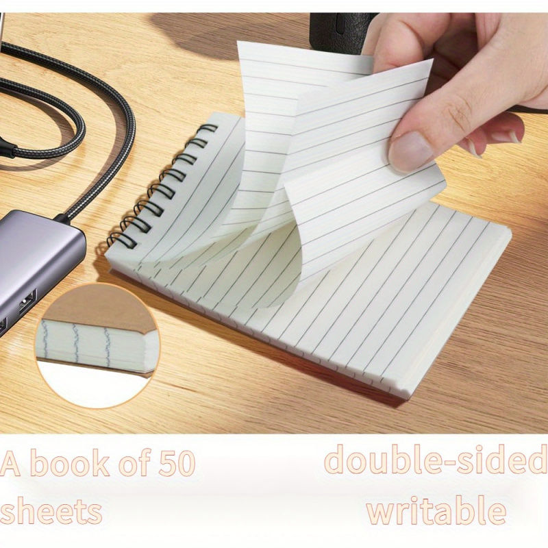 Thumbnail: 6/12 pocket notebooks, spiral-bound notepads, office-style mini notebooks, lined
