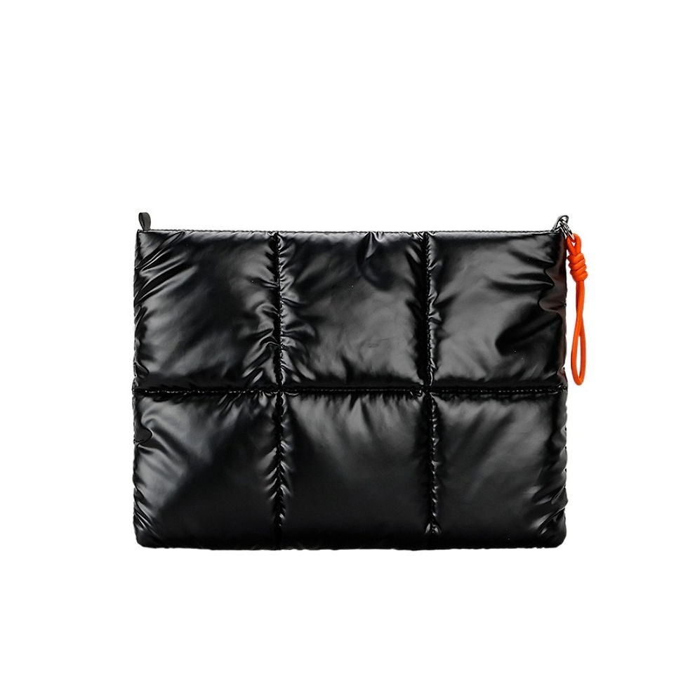 Thumbnail: Trendy Puffy Cotton Laptop Bag Waterproof 14 Inch Laptop Sleeve Shockproof Soft