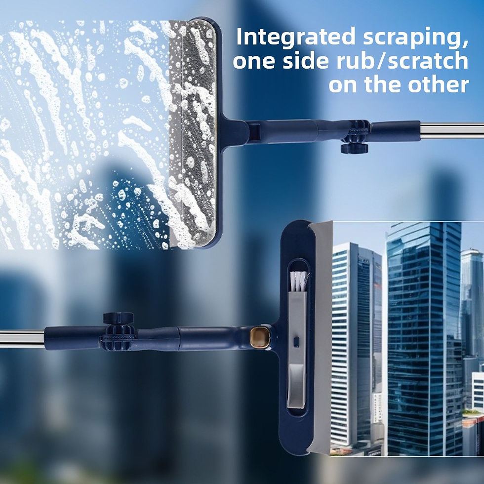 Thumbnail: Adjustable Glass Cleaning Artifact Efficient Plastic High-rise Window Cleaner La