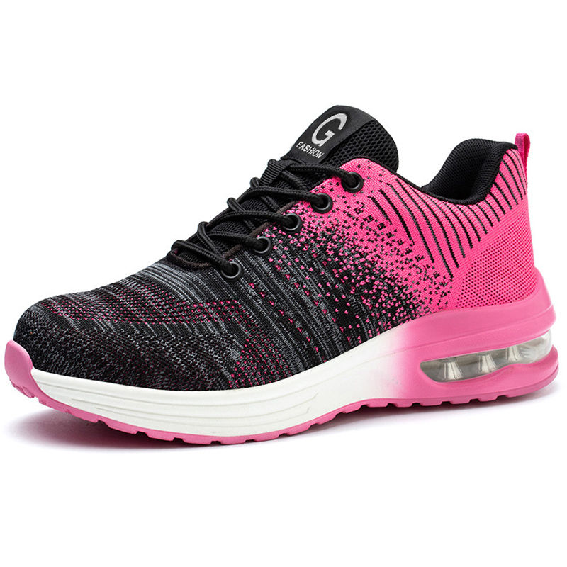 Thumbnail: Safety Shoes Men Women Work Safety Boots Steel Toe Shoe Puncture Proof Air Cushi