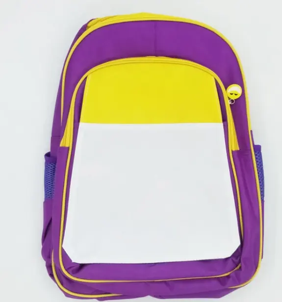 Thumbnail: Big Size Custom Sublimation Blanks School Bags Children Primary School Backpacks