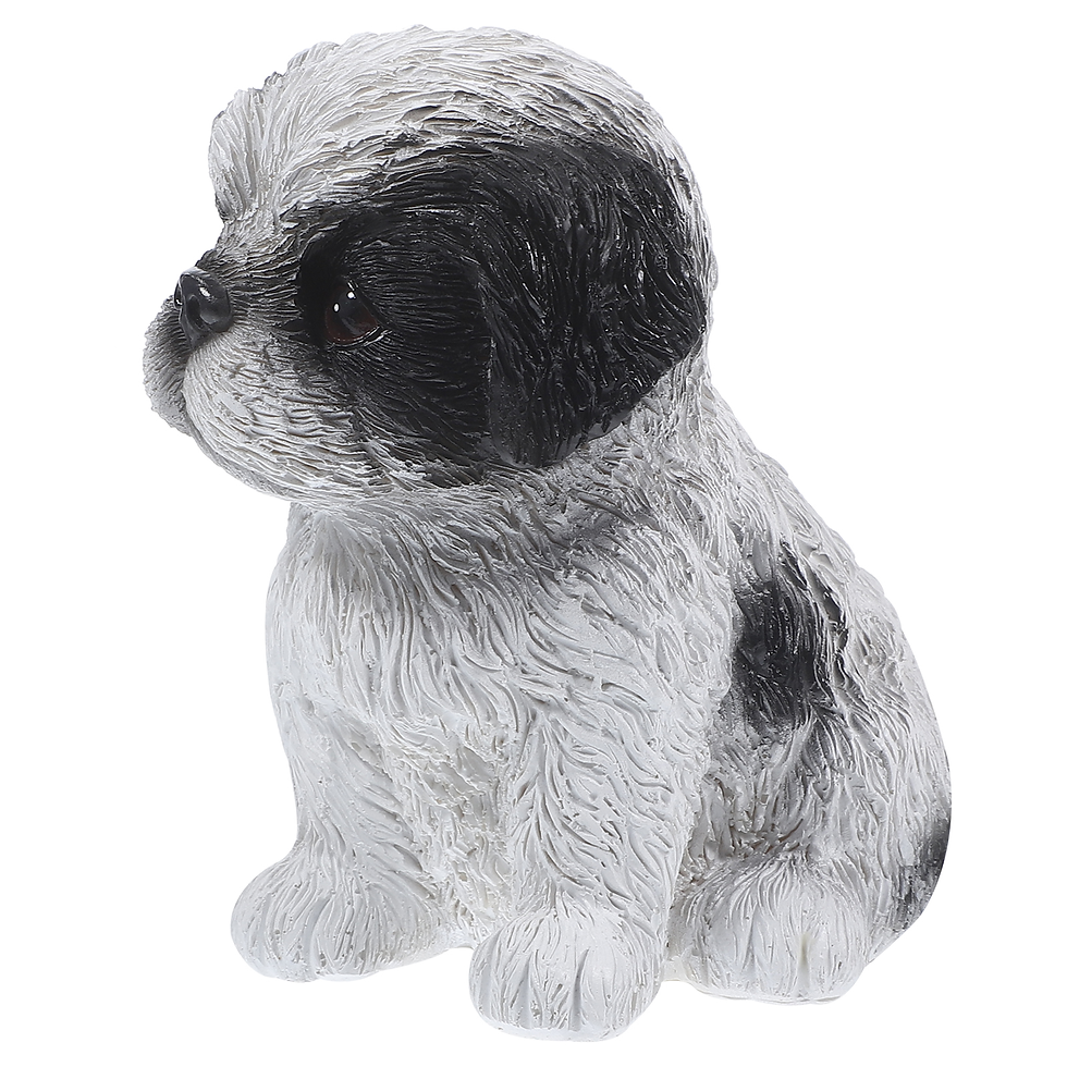 Thumbnail: Ornaments Resin Craft Decor Decorations Desktop Dog Adornment Creative Exquisite