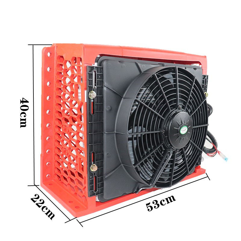 Thumbnail: 12V/24V Electric Air Conditioner for Automobile,Zero Oil Consumption Electric Ai
