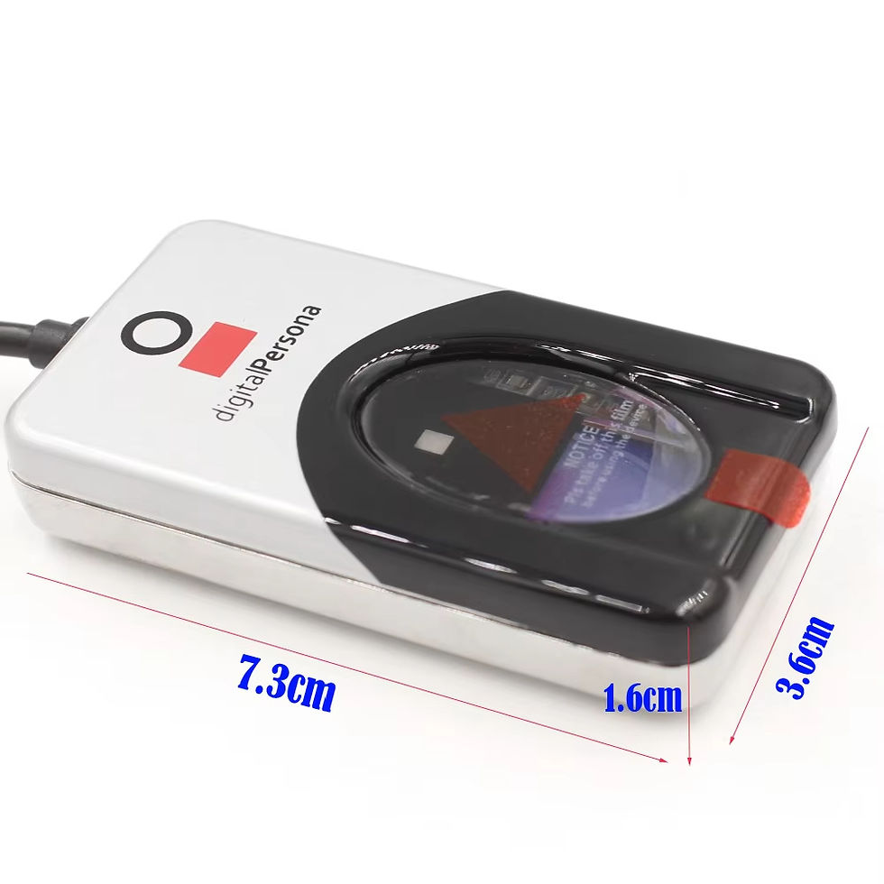 Thumbnail: Plus Digital Persona U are U 4500 Biometric Fingerprint Scanner USB Fingerprint