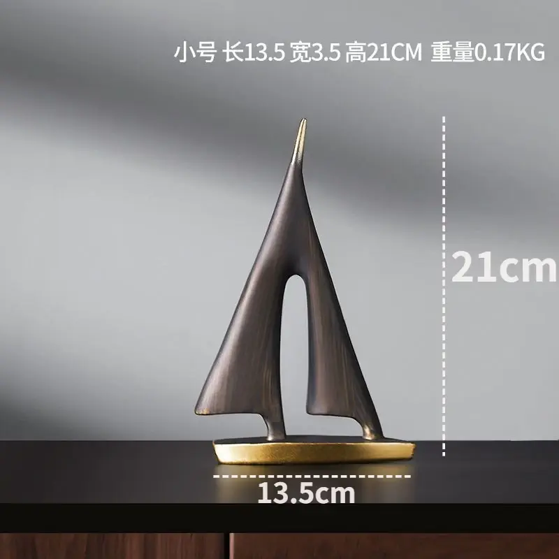 Thumbnail: Smooth Sailing Sailboat Home Decor Ornament Living Room Decoration Bedroom Deskt