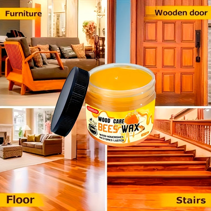 Thumbnail: Beeswax polish suitable for rosewood furniture and flooring,restoring the luster