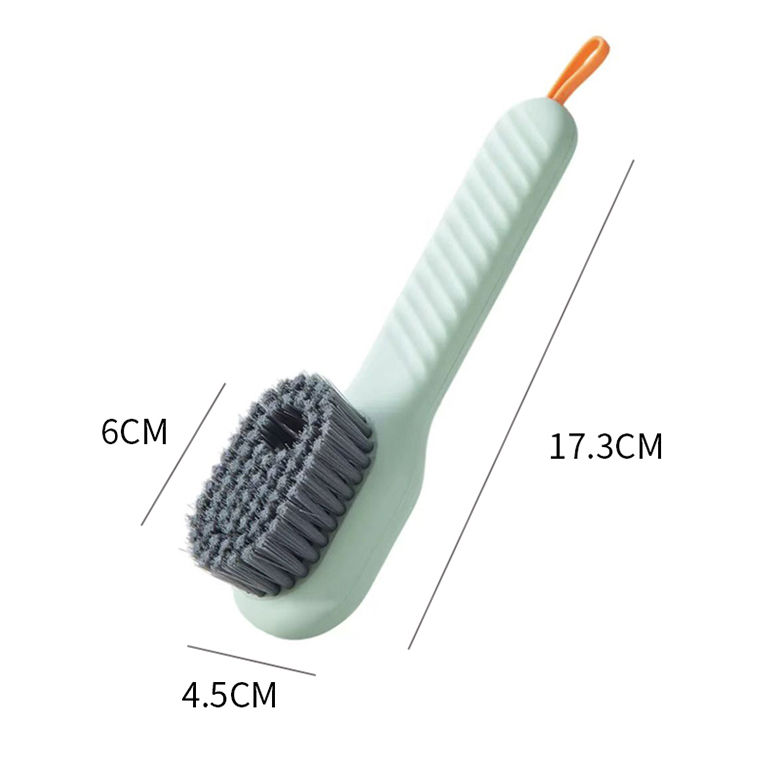 Thumbnail: Cleaning Brush Soft Bristled Liquid Shoe Brush Long Handle Brush Clothes Brush S