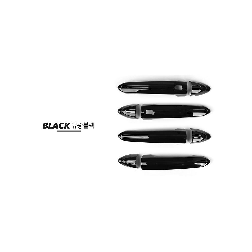 Thumbnail: Car Exterior Accessories 8Pcs ABS For Genesis G80 DH 2015-2020 LHD/RHD Car Exter