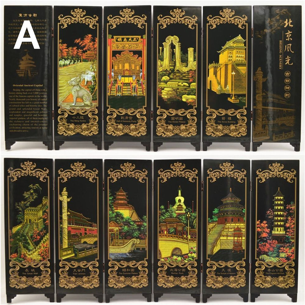 Thumbnail: Business Gifts Home Decor Non-slip Featured Handicrafts Chinese Mural Antique La