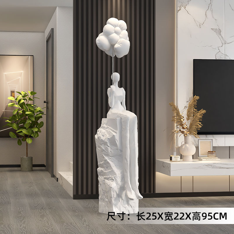 Thumbnail: Home Decor Figurines Abstract Statues Art Ornaments Living Room Large Floor Deco