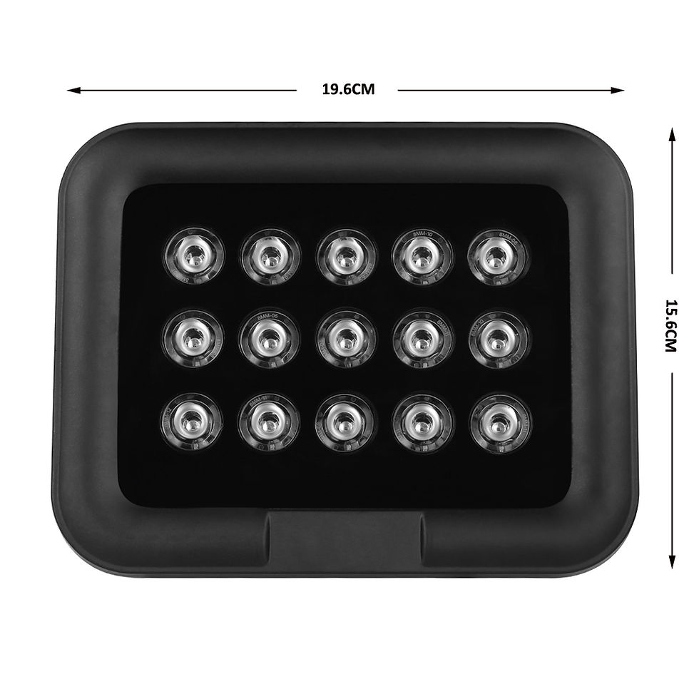Thumbnail: NEW CCTV LEDS 15IR infrared Array illuminator infrared IP65 850nm metal Waterpro