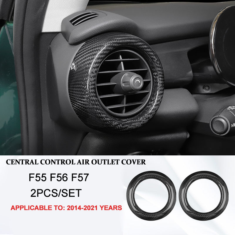Thumbnail: Car Interior Accessories For Mini Cooper F54 F55 F56 F57 F60 Real Carbon Fiber D