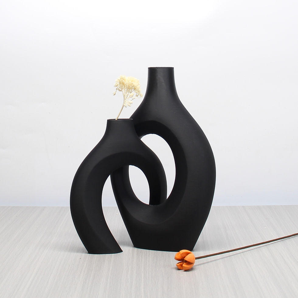 Thumbnail: A Set of Bohemian Style Art Vases, Home Decoration Vases, Perfect Choice for Hom