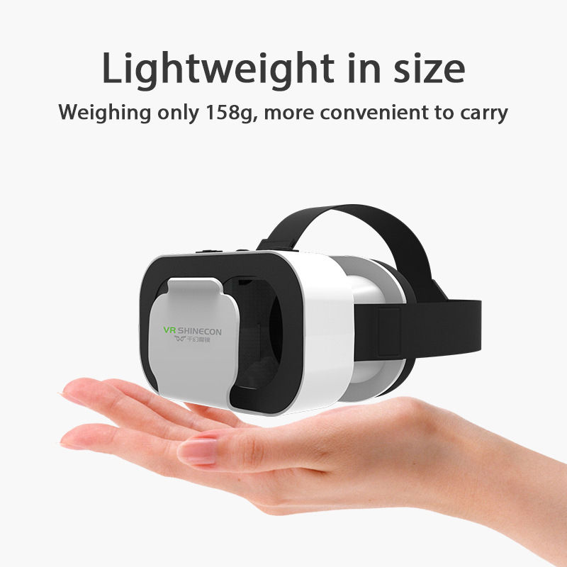 Thumbnail: Shinecon VR Glasses 3D Headset Virtual Reality Device Helmet Goggles Lenses Mobi