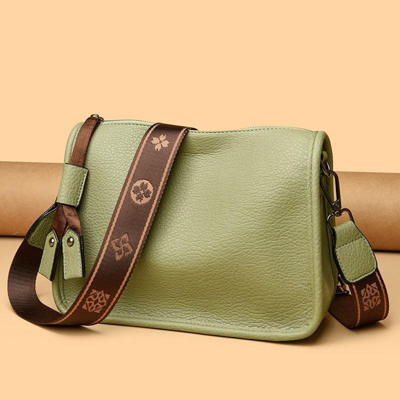 Thumbnail: Small bag for women 2026 new fashion versatile handbag retro soft leather should
