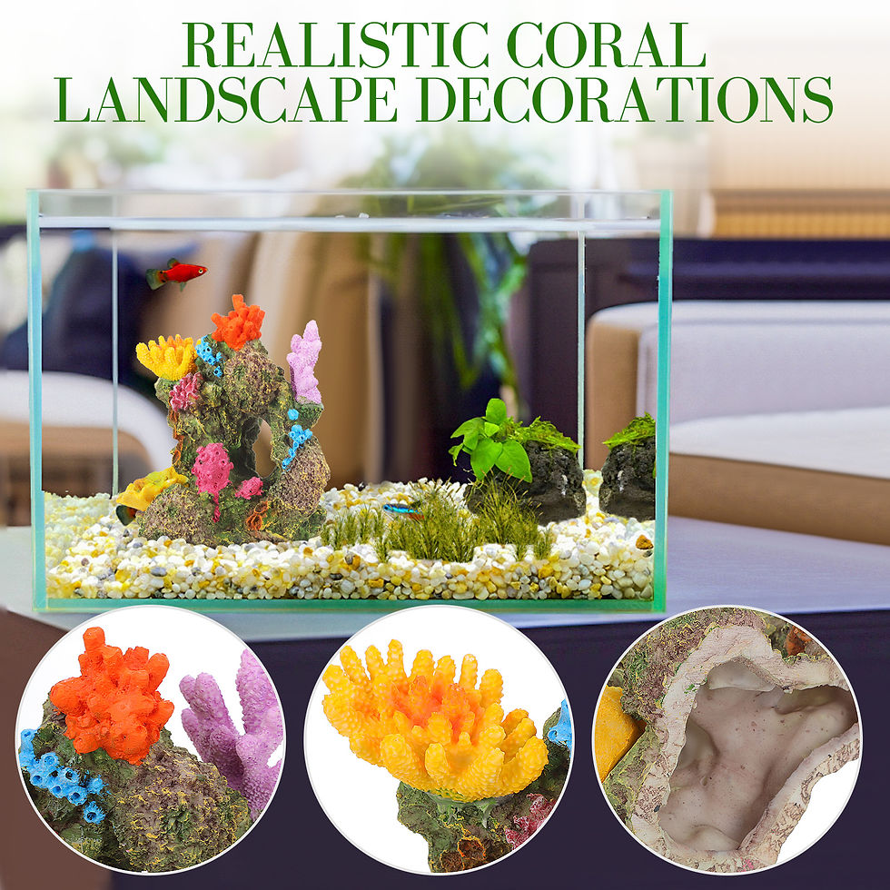 Thumbnail: Artificial Coral Decoration Aquarium Landscape Accessories Resin Ornament Aquari