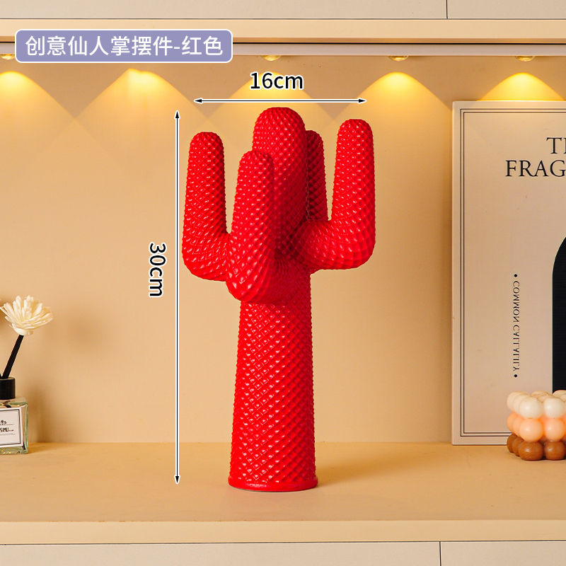 Thumbnail: Room Decor Cactus Desktop Decoration,Resin Statuette Home,Living Room,Wine Cabin
