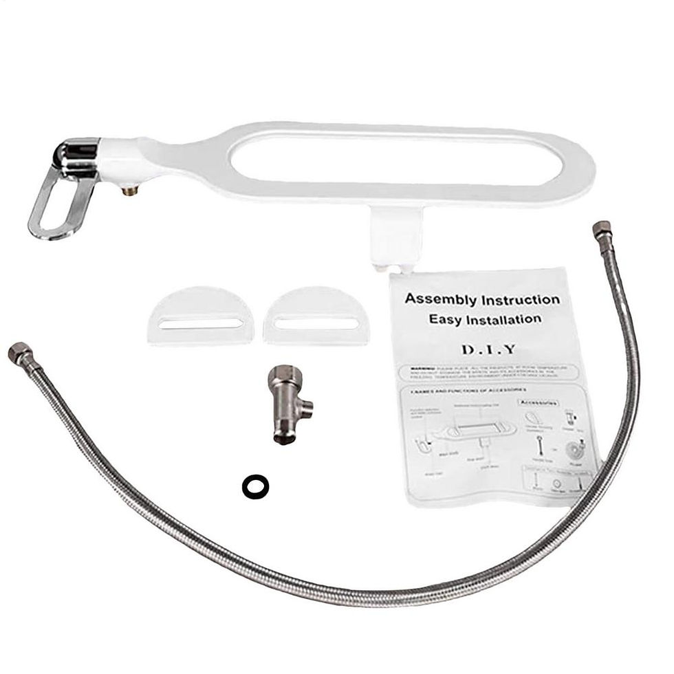 Thumbnail: Non-electric Smart Toilet Flusher Smart Toilet Bidet Sprayer Bidet Tool With Adj