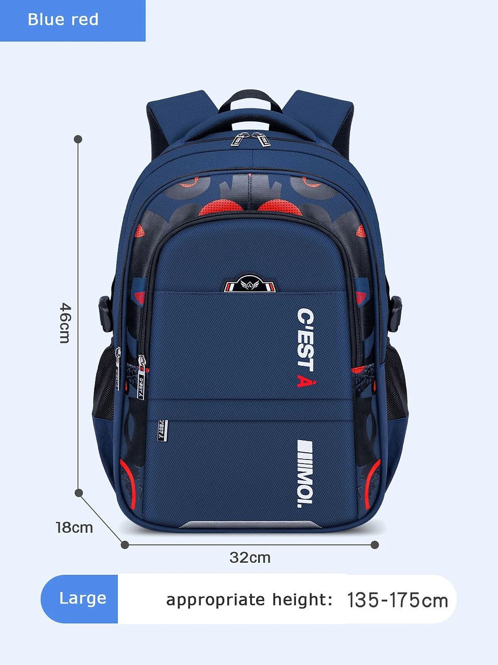 Thumbnail: New Fashion School Bags For Teenagers Candy Orthopedic Children School Backpacks