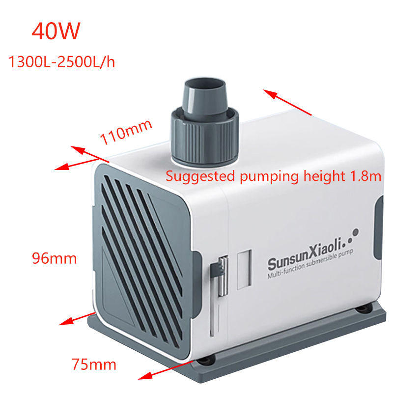 Thumbnail: Submersible Water Pump 220V 3W 6W 15W 23W 40W 55W 85W Ultra Quiet Water Pump Sui