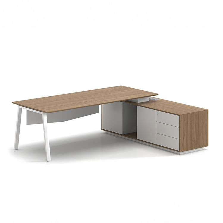 Thumbnail: Modern Office Furniture Table Executive Ceo Office Desk with Sub-cabinet  boss o