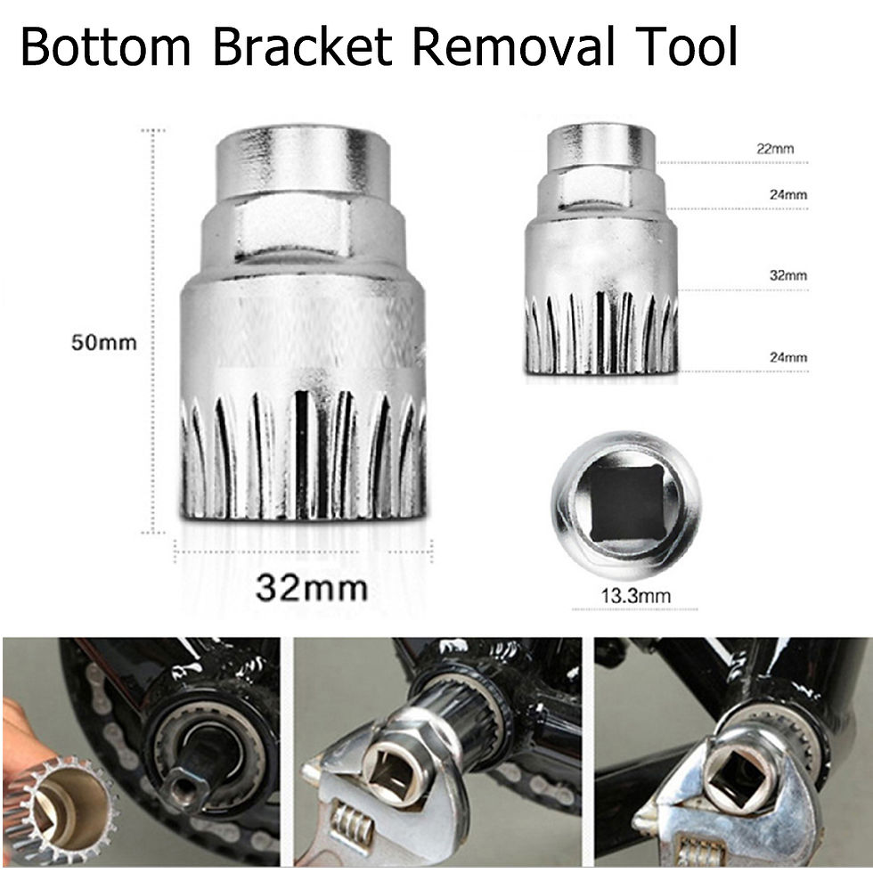 Thumbnail: Bicycle Repair Tool Kits Chain Breaker Crank Puller Outdoor Cycling Pedal Remove