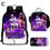 Thumbnail: Basketball K-Kobe B-Bryant Child School Backpack 1/3PCS  with Lunch Bags ,Pencil
