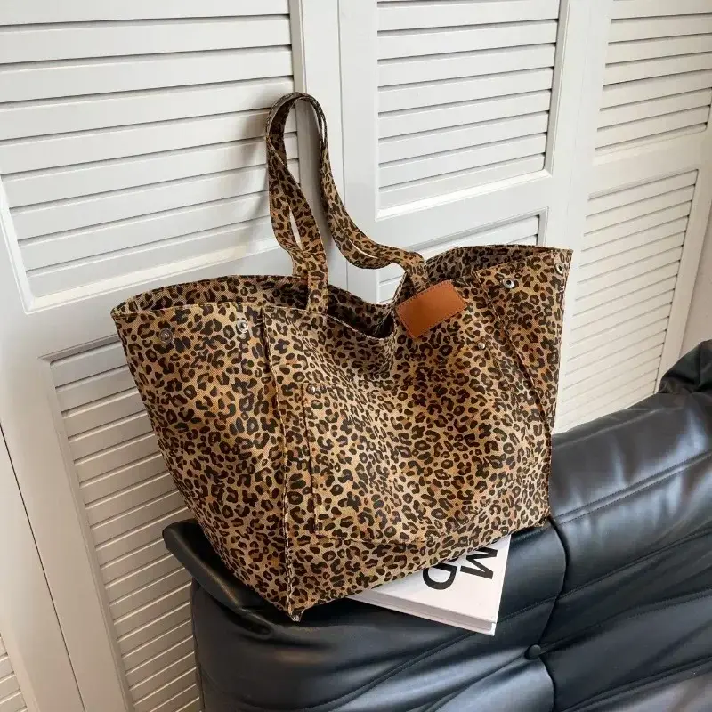 Thumbnail: Fashion Tote Bag Leather Women Bag Simplicity Handbag Solid Vintage Shoulder Mes
