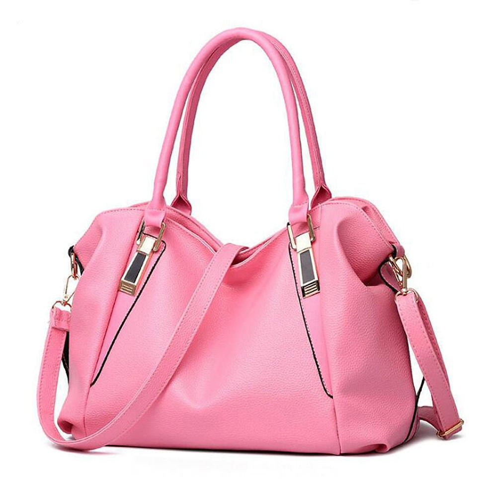 Thumbnail: Women'S Fashion Soft Leather Handbag Large Capacity Women'S Bag One Shoulder Cro