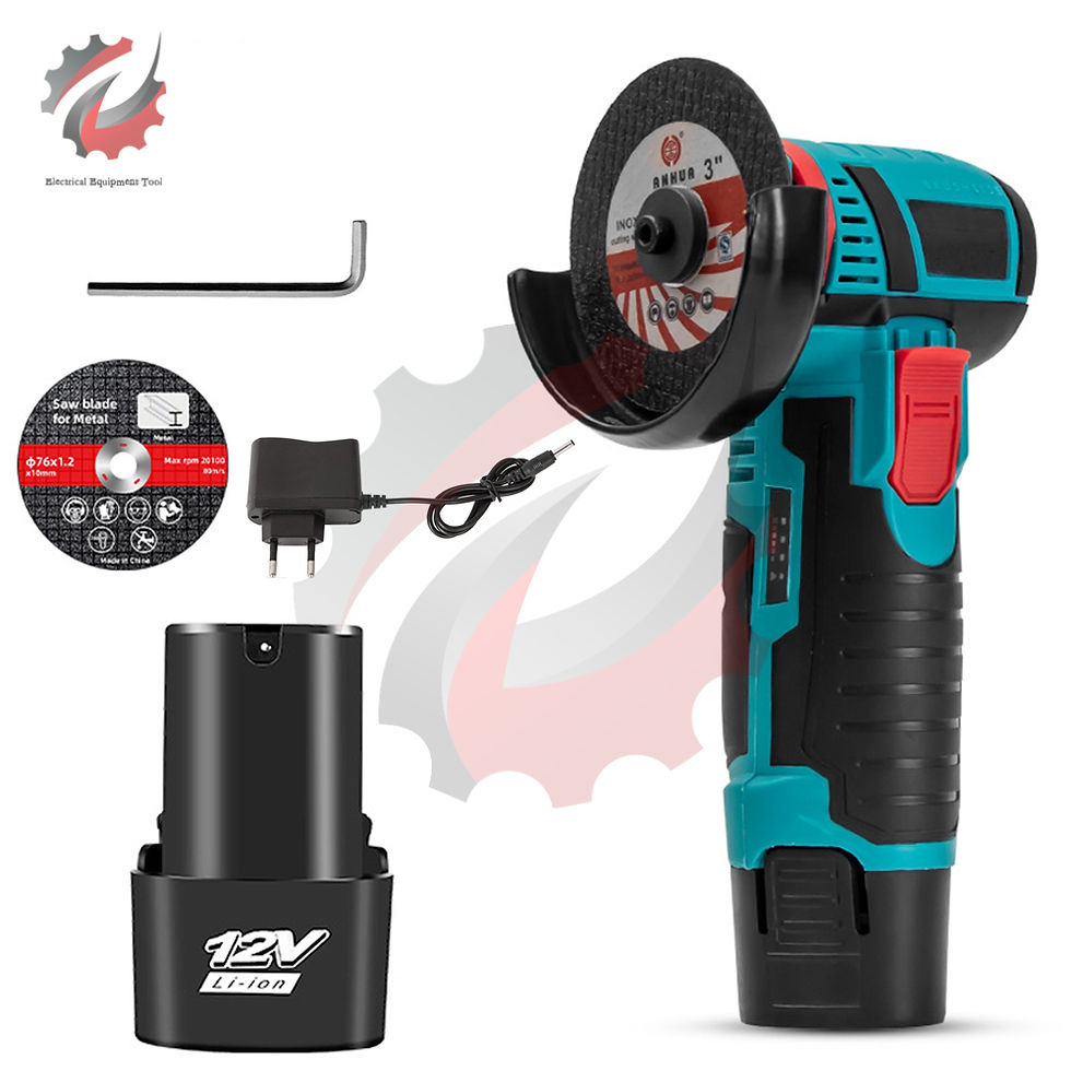 Thumbnail: 12V 500W Mini Angle Grinder Rechargeable Grinding Tool Polishing Grinding  Machi
