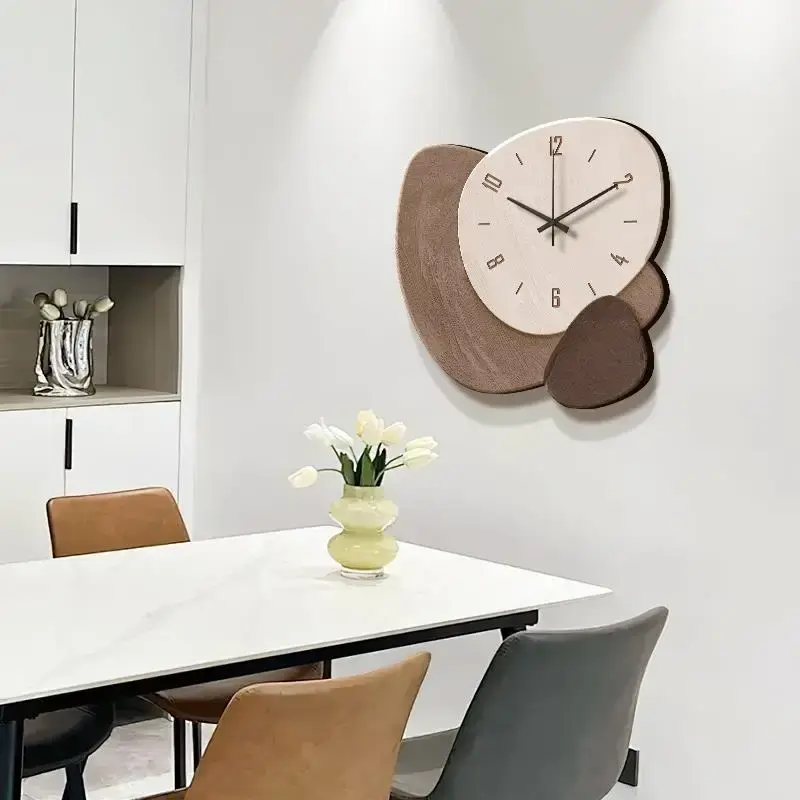 Thumbnail: Wall Clock Art Mechanism Corner Watch Noiseless Living Room Kitchen Home Design