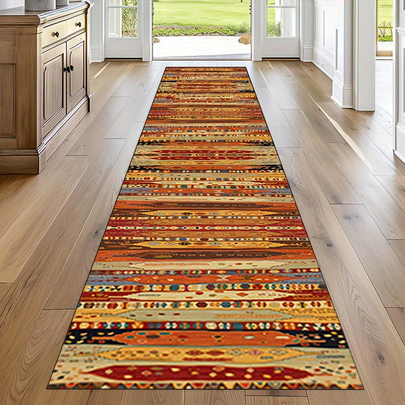 Thumbnail: VIKAMABohemian Style Runner Rug Runner Mat Home Decoration Kitchen Rugs Entryway