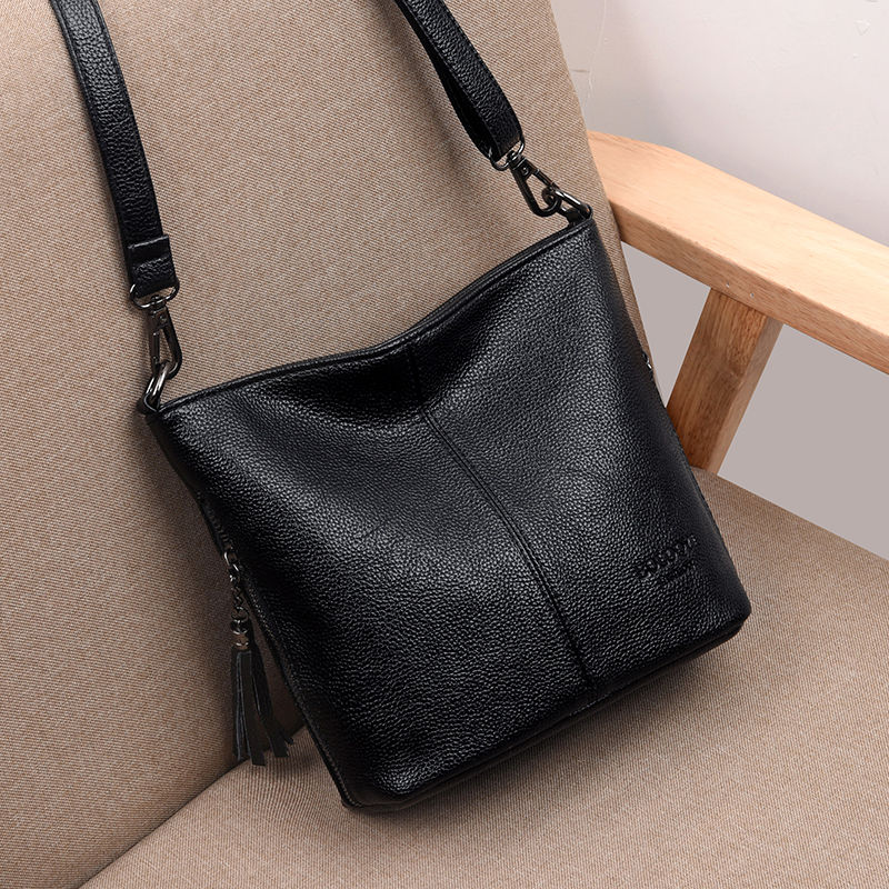 Thumbnail: Hand Crossbody Bags For Women 2026 New Luxury Designer Handbag Leather Tassel Sh