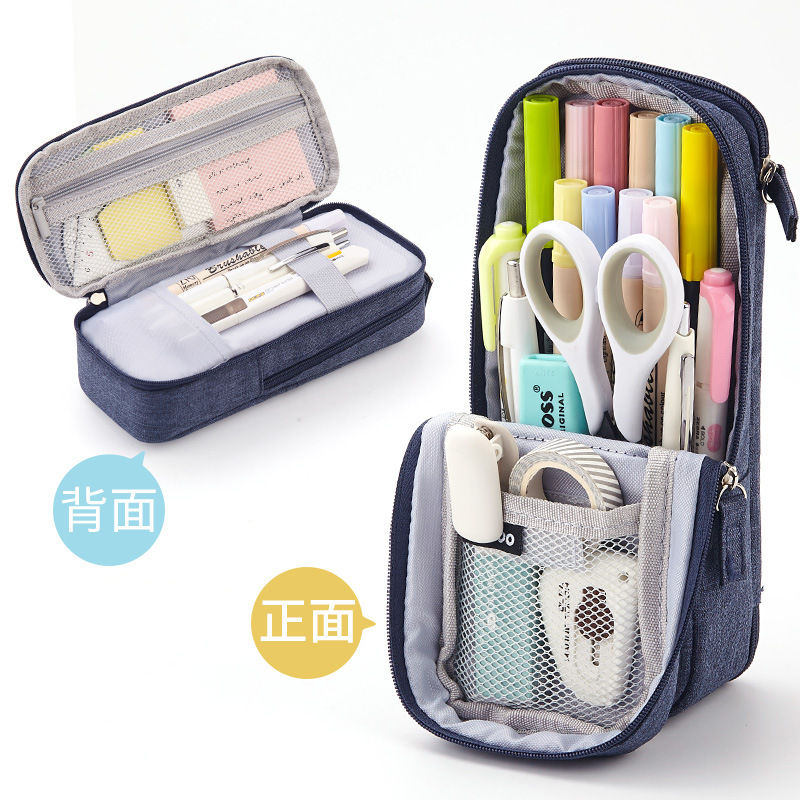 Thumbnail: Large Capacity Pencil Case Stationery School Supplies Pencil Cases Pouch Office