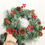 Thumbnail: Christmas Decor Wreath With Faux Flowers And Plants Holiday Spirit To Home Elega