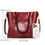 Thumbnail: Women's large handbag with soft casual commuting shoulder bag/women's bucket tot