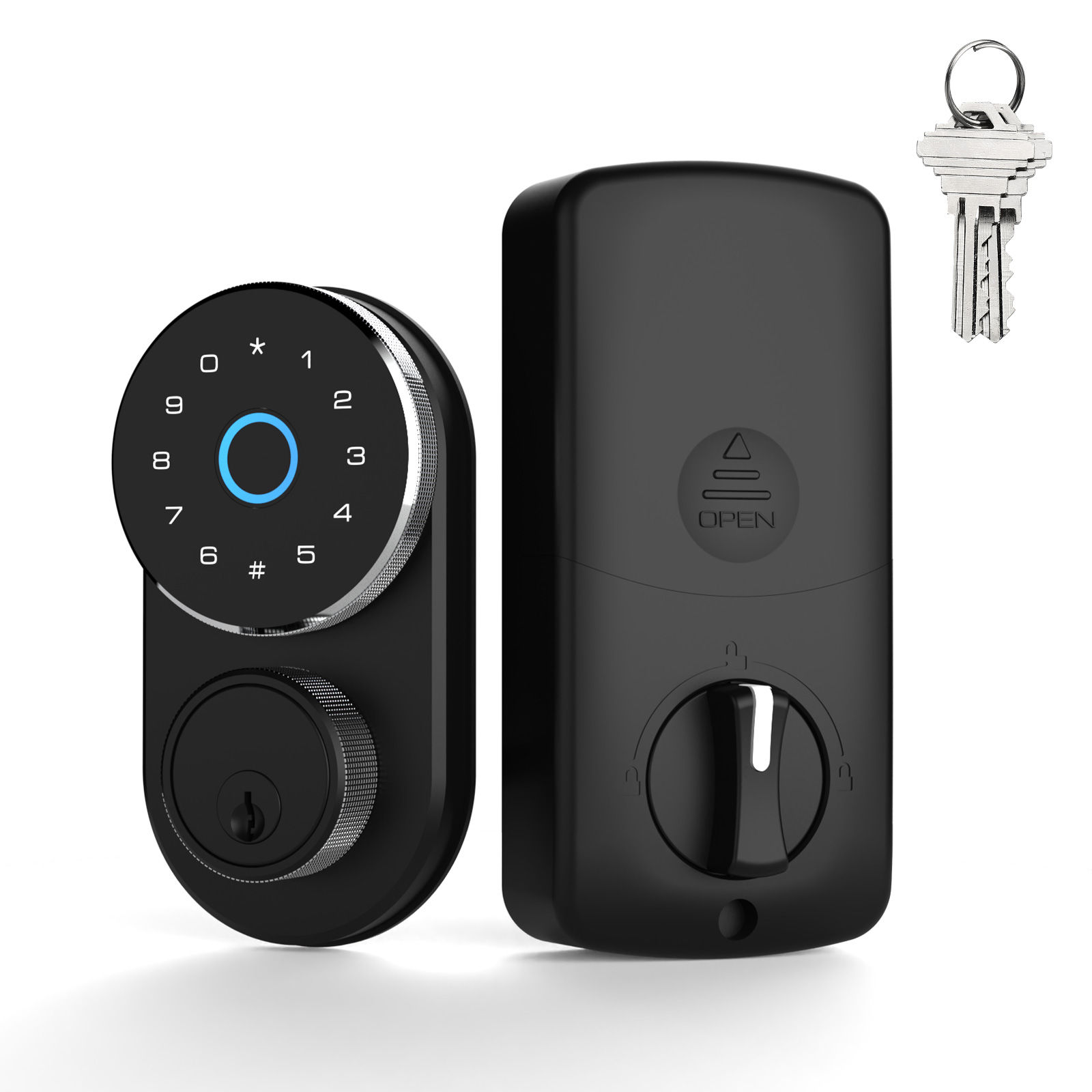 Viladepot Smart Lock Fingerprint Door Lock App Control Passcode Unlock Electroni